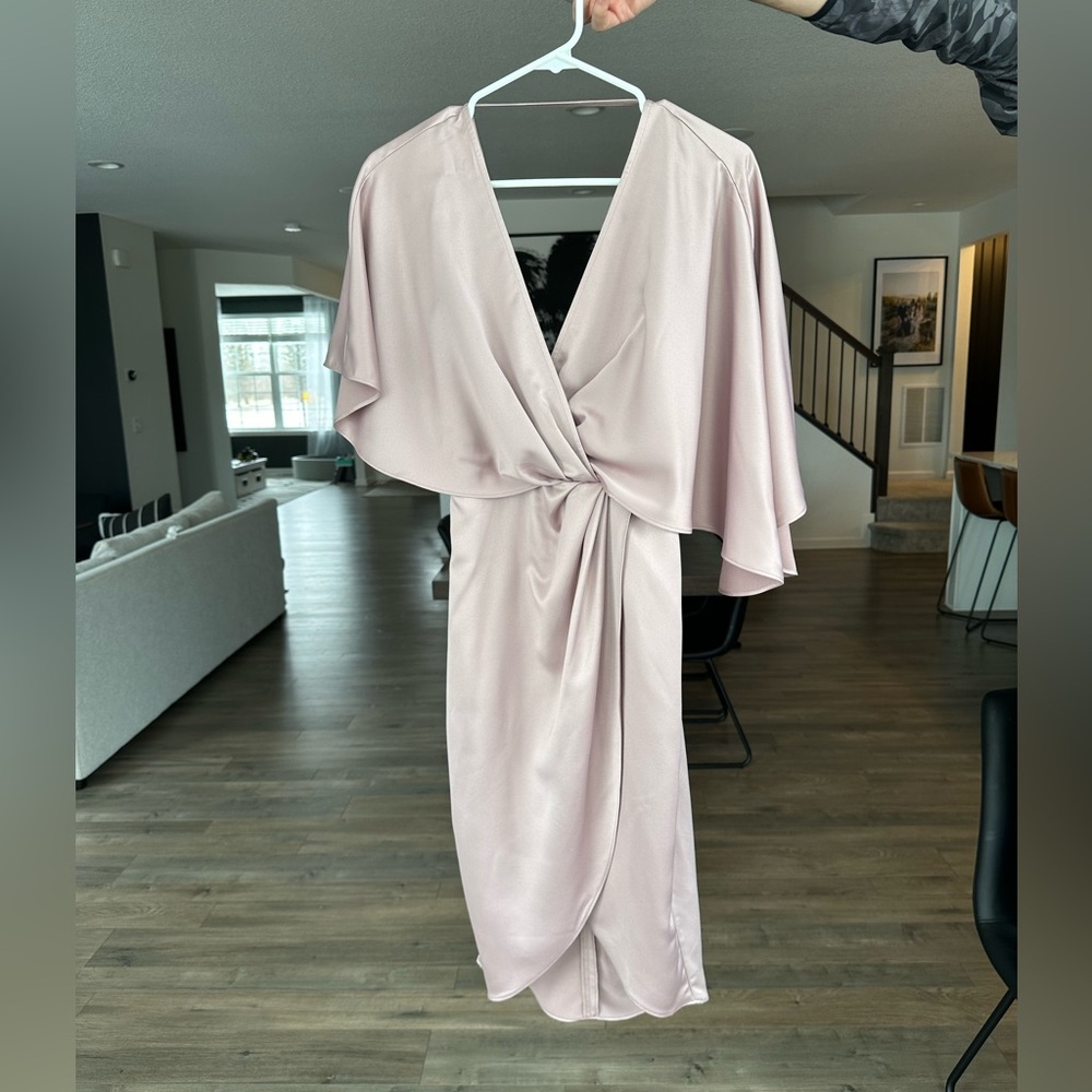 Blush Asymmetrical ASOS dress
